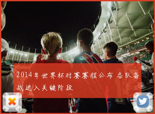 2014年世界杯对赛赛程公布 各队备战进入关键阶段
